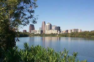 Austin Real Estate - Austin Skyline from the River